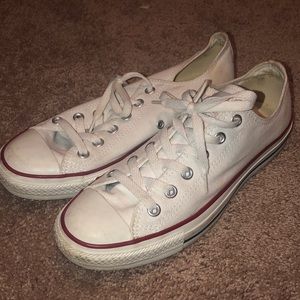 White Converse All-Stars